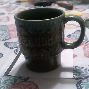 Grandma Drip Glaze Cup